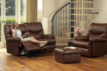 View Norvik Reclining 2-Seater Settee, Fixed Chair, Stool